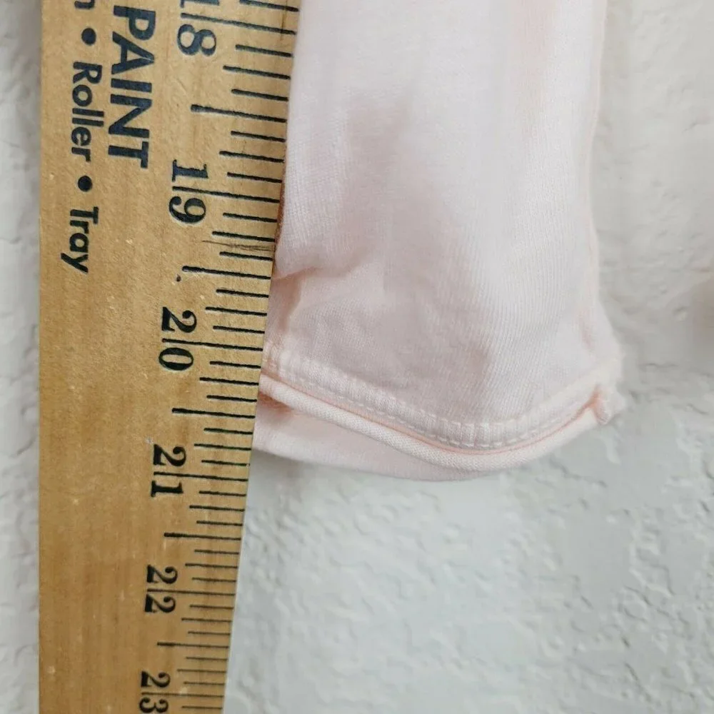 Vintage Juicy Couture Girls T Shirt Pink Long Sleeve Sz 10 Y2K NWOT Rhinestones - Picture 8 of 9